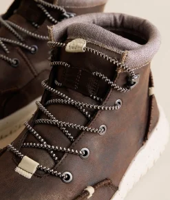 Shoes | HEYDUDE™ Bradley Classic Smokey Quartz Boot Dark Brown