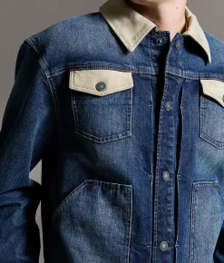 Tops|Coats & Jackets | BKE Bradley Denim Stretch Jacket Dallas