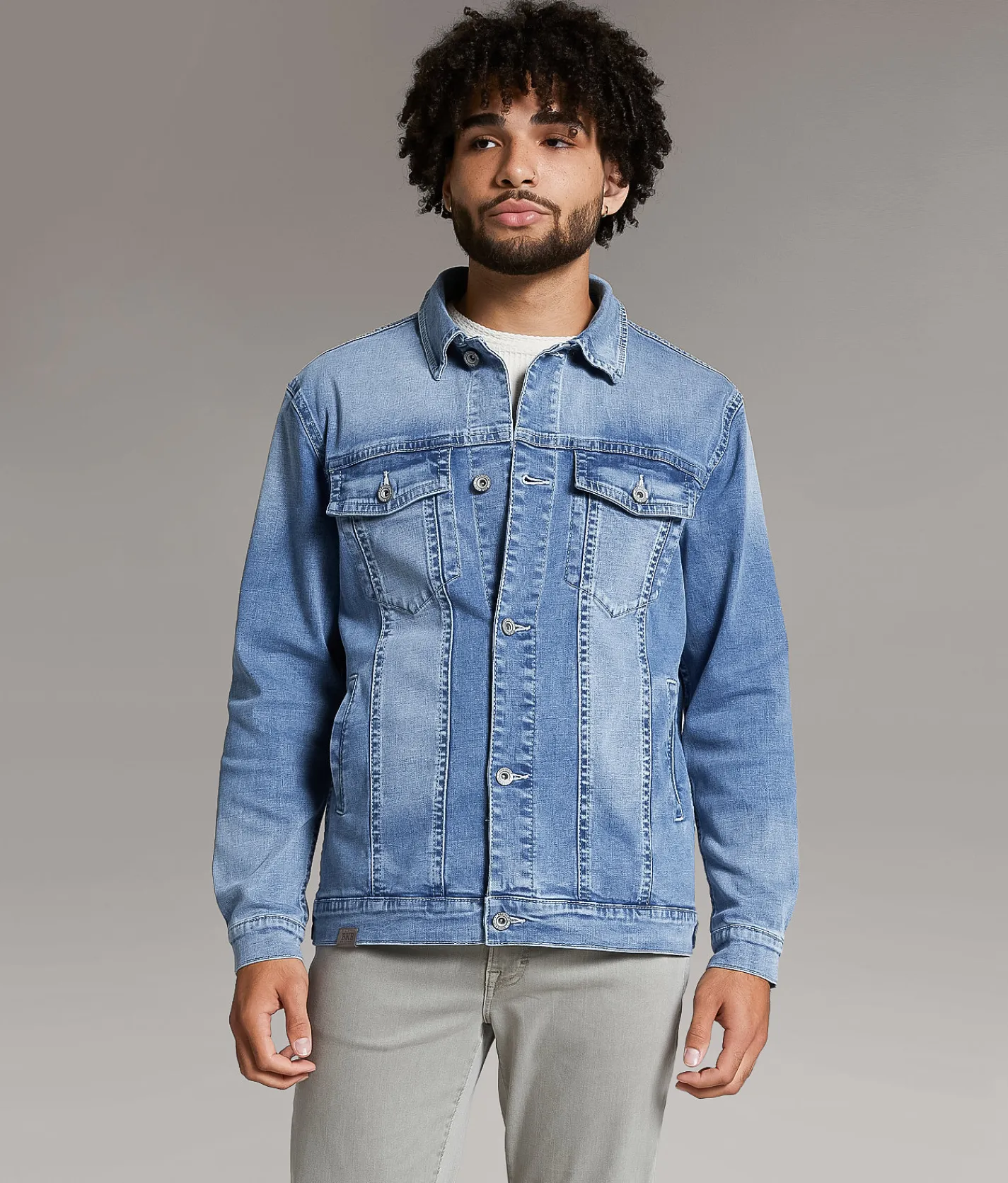 BKE Bradley Denim Stretch Jacket Walker