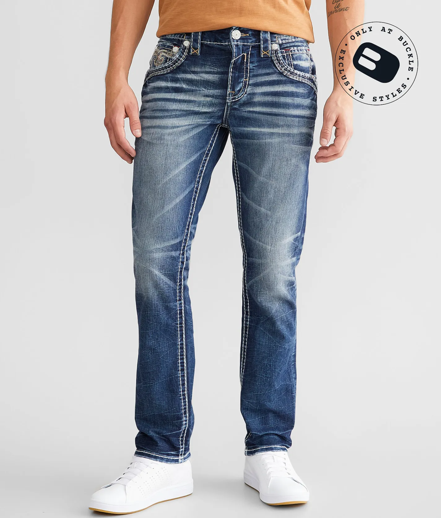 Rock Revival Jeans|Bottoms | Rock Revival Bradley Slim Straight Stretch Jean Bradley SJ209