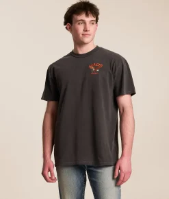 Tops|Graphic T-Shirts | Seager Bradley T-Shirt Pigment Black