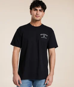 Graphic T-Shirts | Seager Branded T-Shirt Black