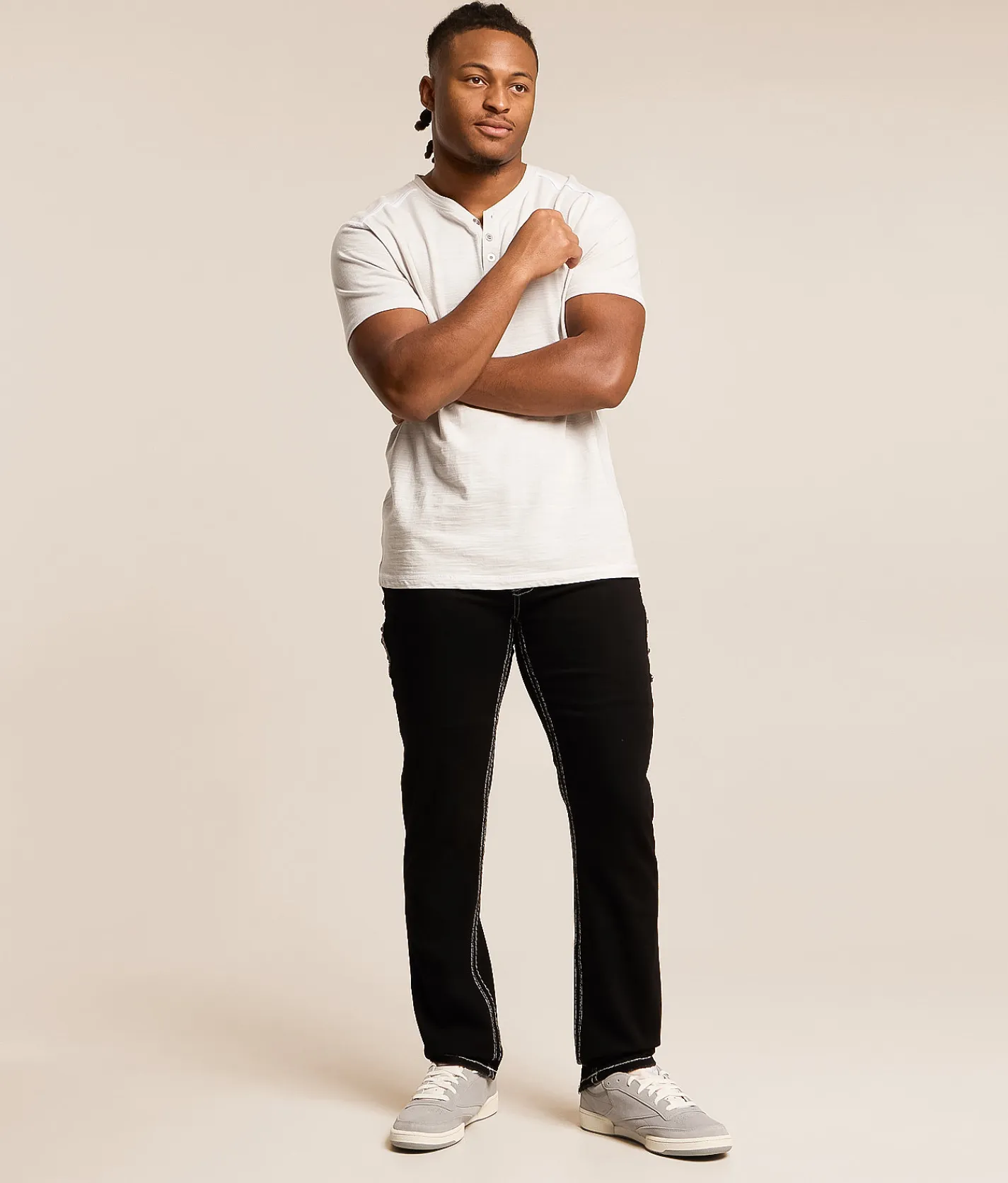 Bottoms|Jeans | Rock Revival Brayen Slim Straight Stretch Jean Brayen SJ245