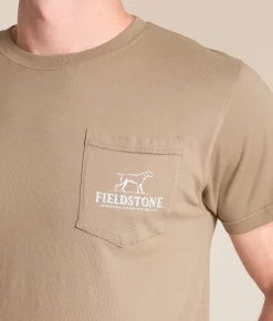 Fieldstone Breaking Daylight T-Shirt Timberwolf Hot