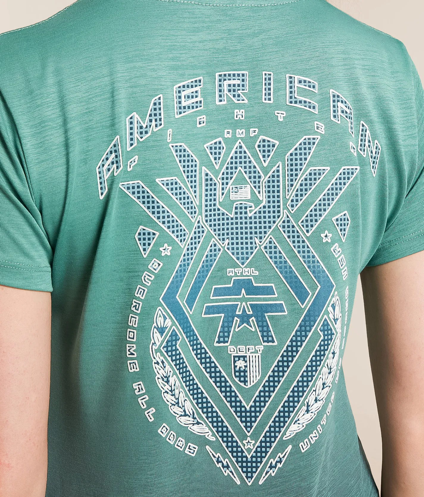 American Fighter Breckenridge T-Shirt Oil Blue Blue Spruce