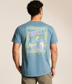 Old Row Breeze & Beer T-Shirt Ice Blue Discount
