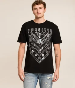 American Fighter Bremond T-Shirt Black Clearance