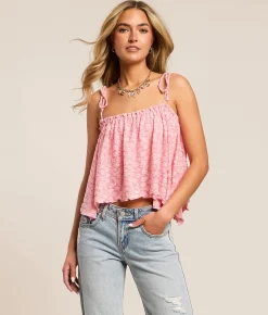 Free People Briana Tank Top Sugar Swizzle Discount