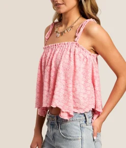 Free People Briana Tank Top Sugar Swizzle Discount