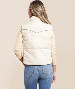 Hooey Briar Reversible Puffer Vest Whitecap Online