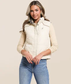 Hooey Briar Reversible Puffer Vest Whitecap Online