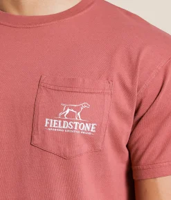 Tops|Graphic T-Shirts | Fieldstone American Lab T-Shirt Brick