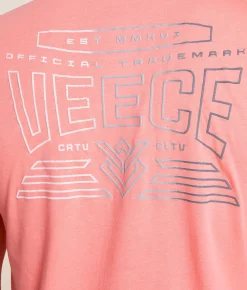Veece Brick Oven T-Shirt Salmon Heather Clearance