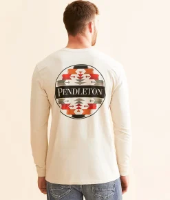 Pendleton Bridge Creek Circle T-Shirt Bone Clearance