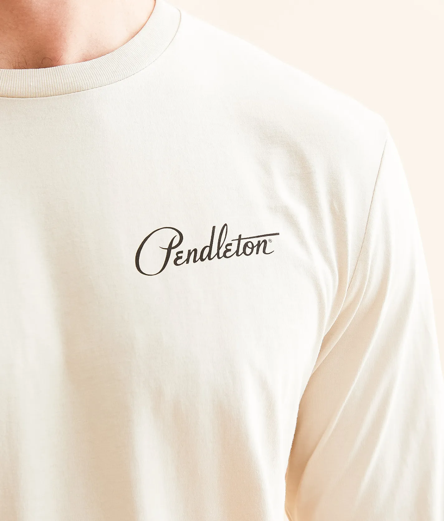 Pendleton Bridge Creek Circle T-Shirt Bone Clearance