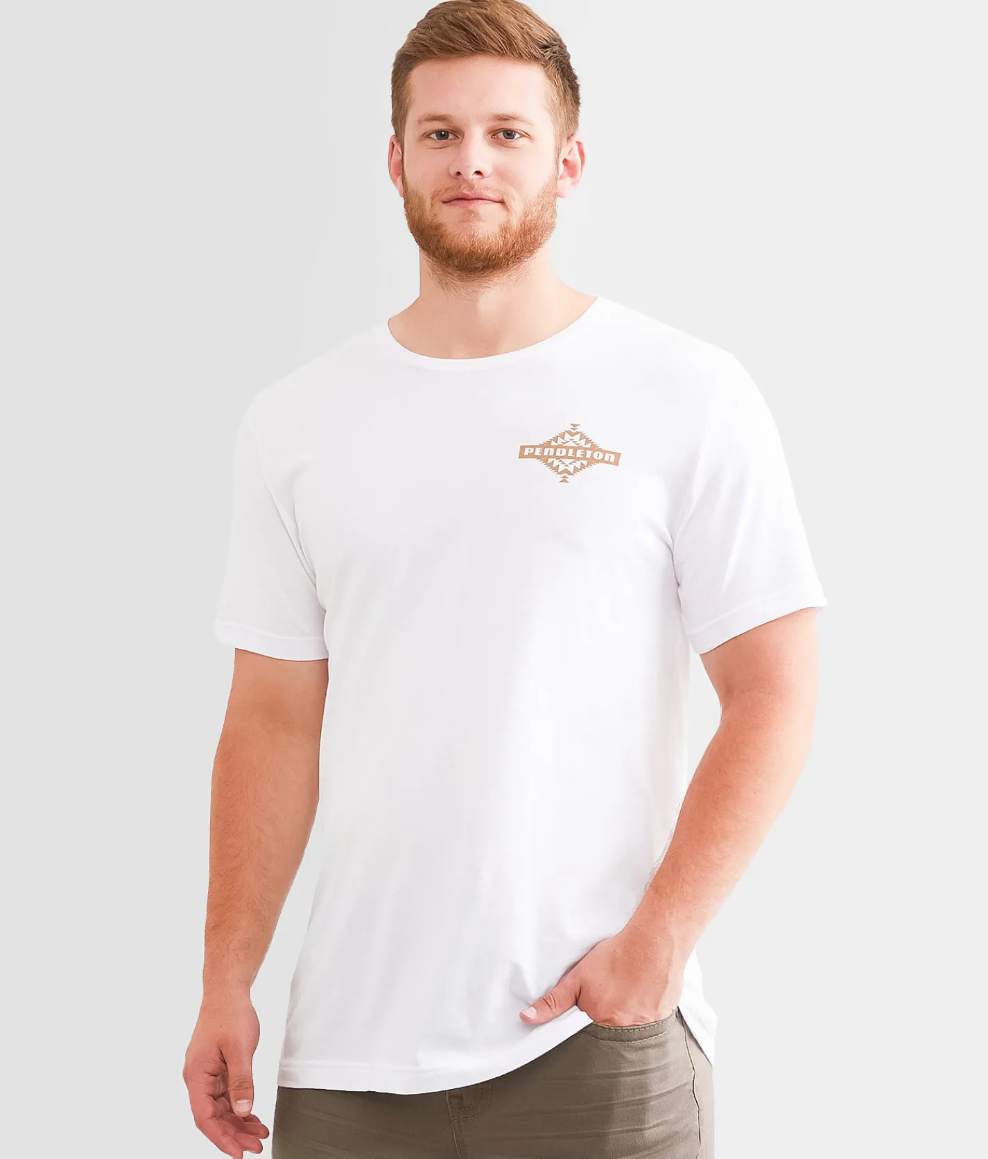Graphic T-Shirts | Pendleton Bridge Creek Diamond T-Shirt White
