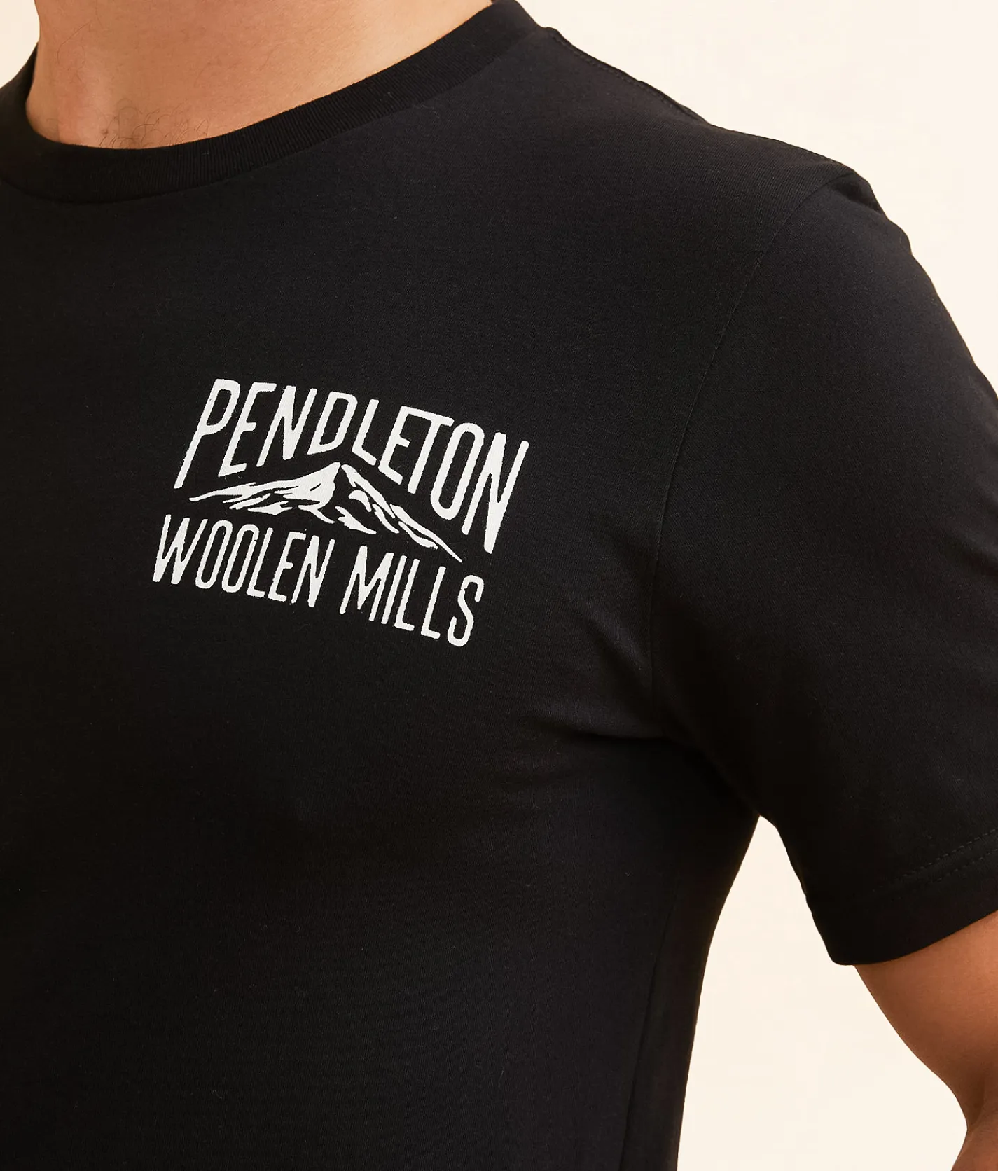 Graphic T-Shirts | Pendleton Bridge Creek Mountain T-Shirt Black