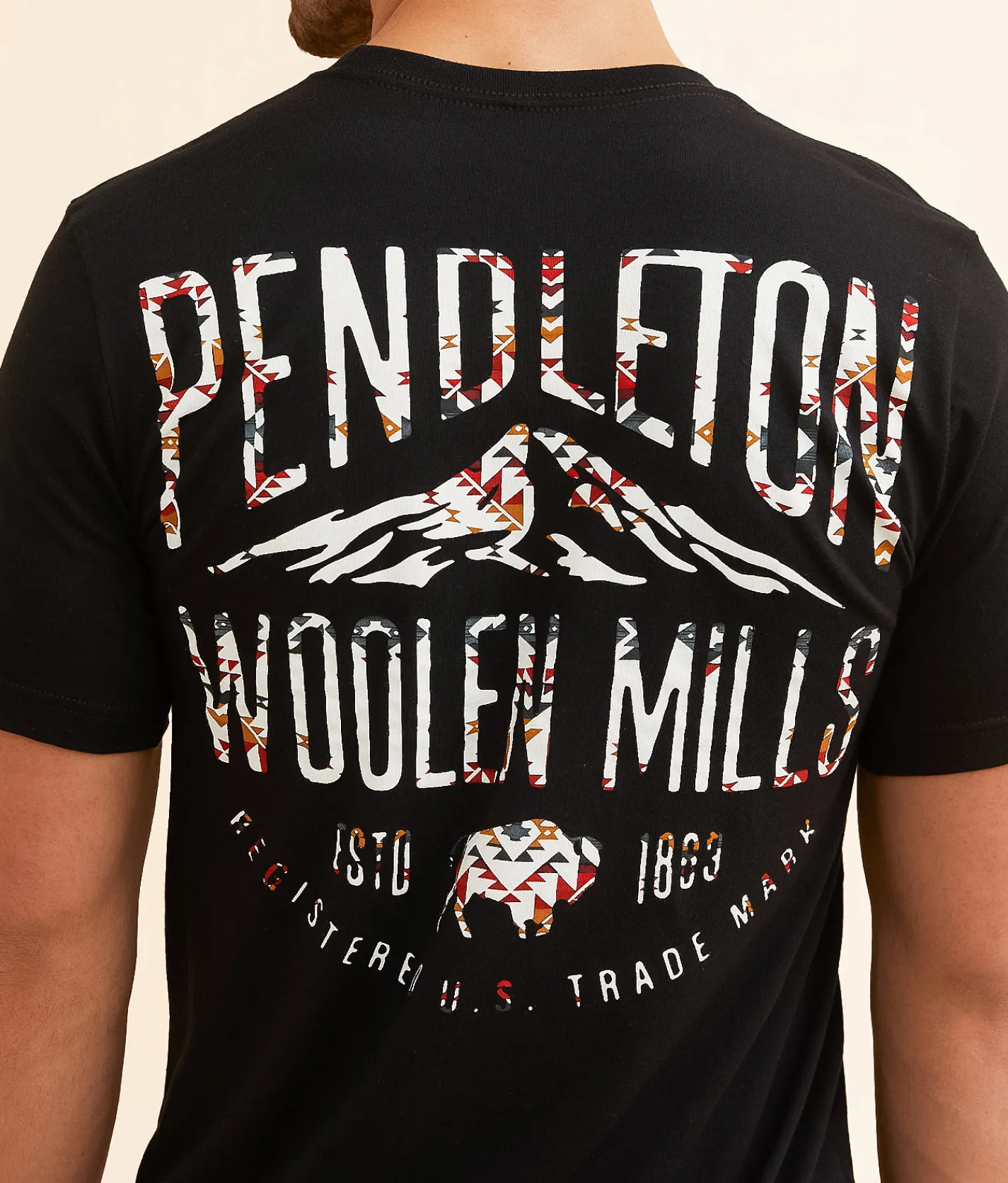 Graphic T-Shirts | Pendleton Bridge Creek Mountain T-Shirt Black