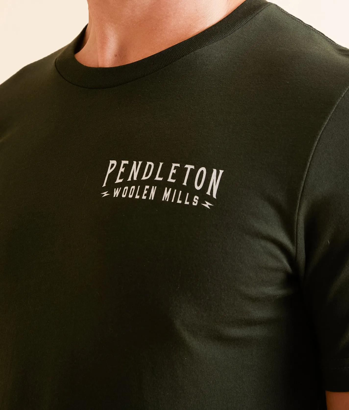 Pendleton Bridge Creek T-Shirt Olive Discount