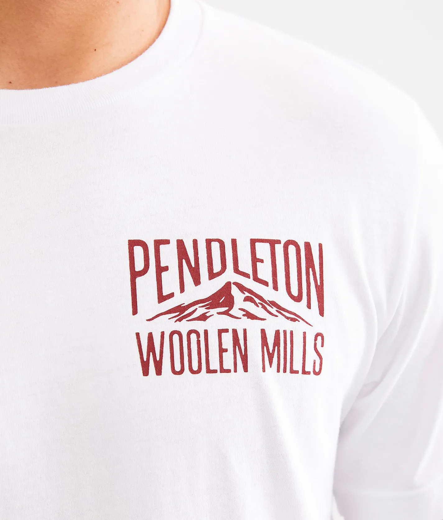 Pendleton Bridge Creek T-Shirt White Discount