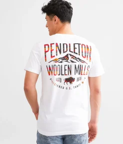 Pendleton Bridge Creek T-Shirt White Discount