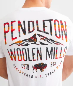 Pendleton Bridge Creek T-Shirt White Discount