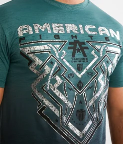 American Fighter Briggs T-Shirt Sea Pine June Bug Sale
