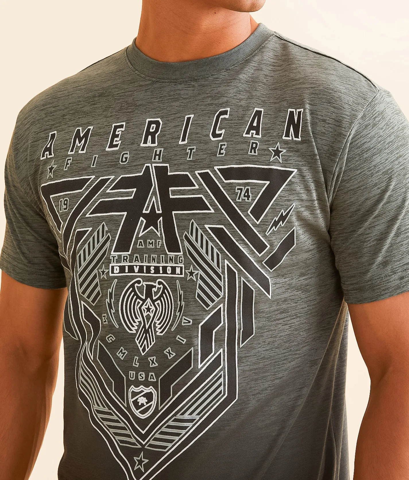American Fighter Brighton T-Shirt Sage Dark Sage Sale