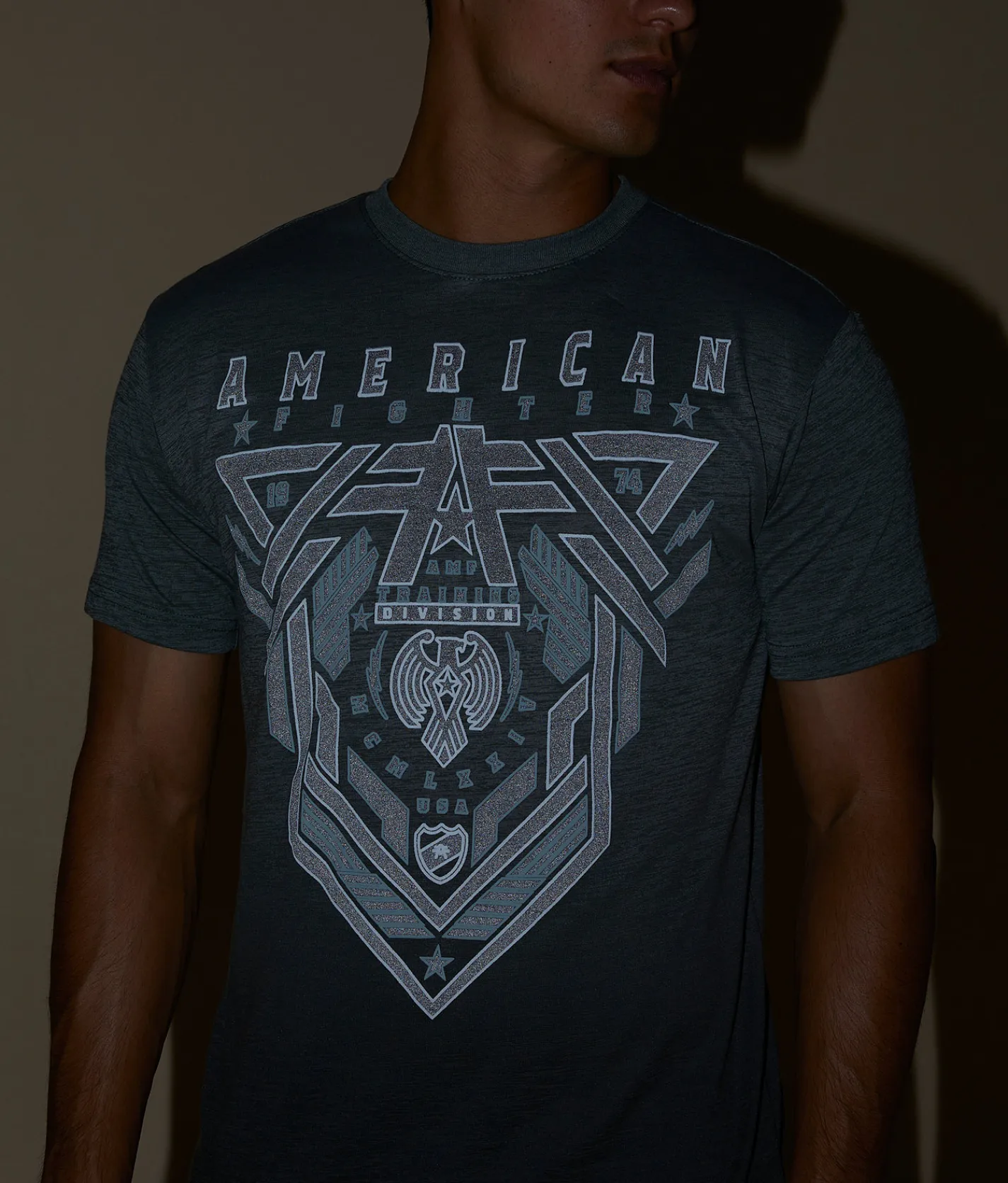 American Fighter Brighton T-Shirt Sage Dark Sage Sale