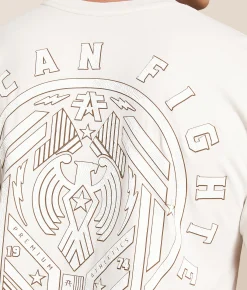 Tops|Graphic T-Shirts | American Fighter Brighton T-Shirt Lunar Rock