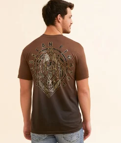 Graphic T-Shirts | American Fighter Brighton T-Shirt Carafe Hot Fudge