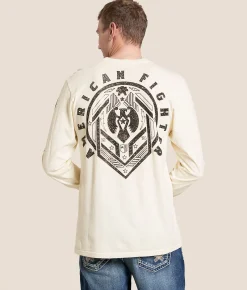 American Fighter Brighton T-Shirt Antique White