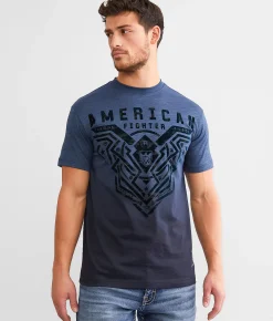 American Fighter Brimley T-Shirt Sailor Blue Clearance