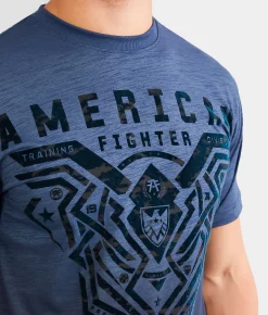 American Fighter Brimley T-Shirt Sailor Blue Clearance