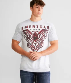 American Fighter Brimley T-Shirt White Multi Hot