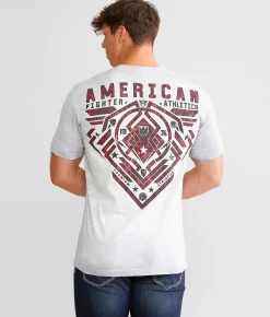 American Fighter Brimley T-Shirt White Multi Hot