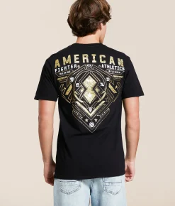Tops|Graphic T-Shirts | American Fighter Brimley T-Shirt Black