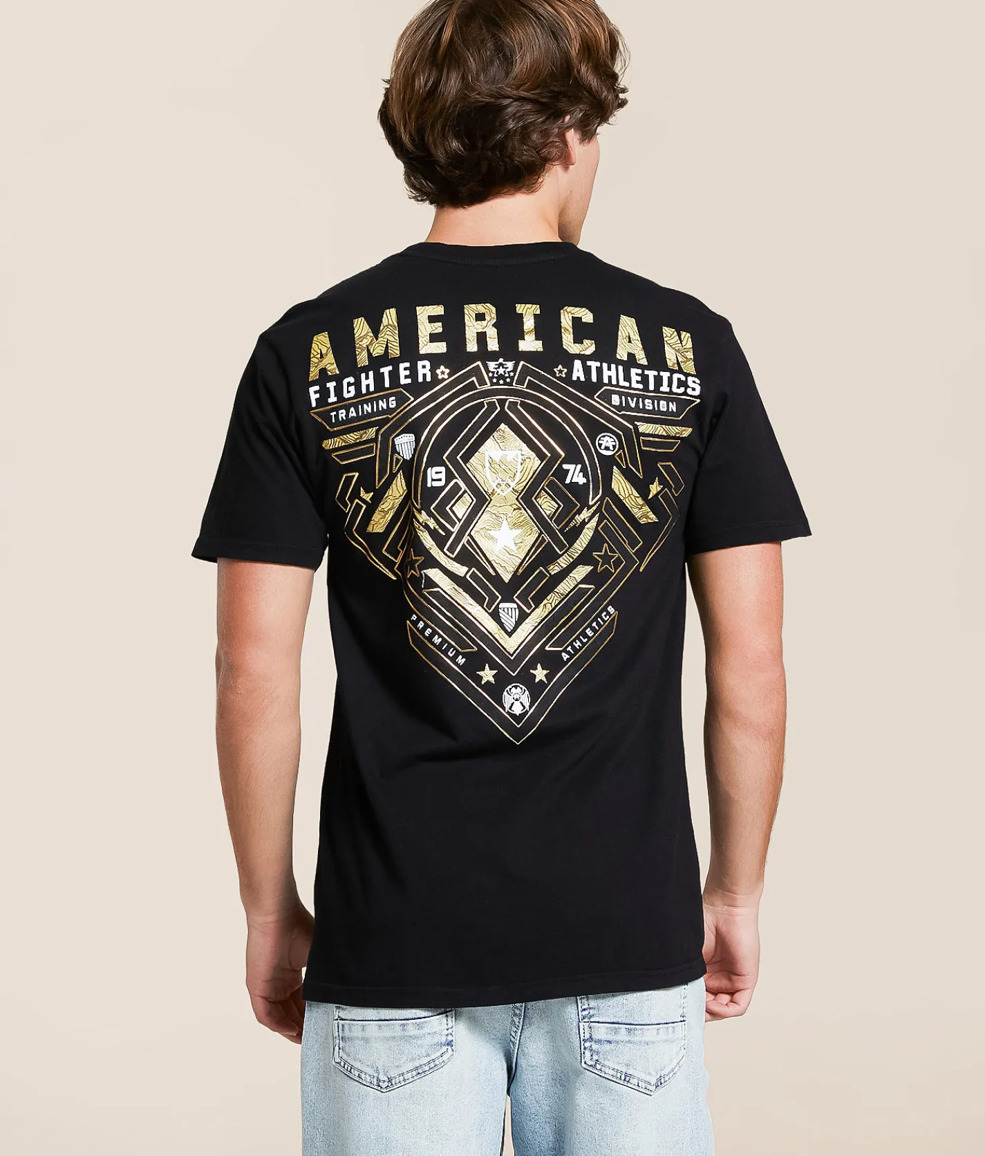 Tops|Graphic T-Shirts | American Fighter Brimley T-Shirt Black