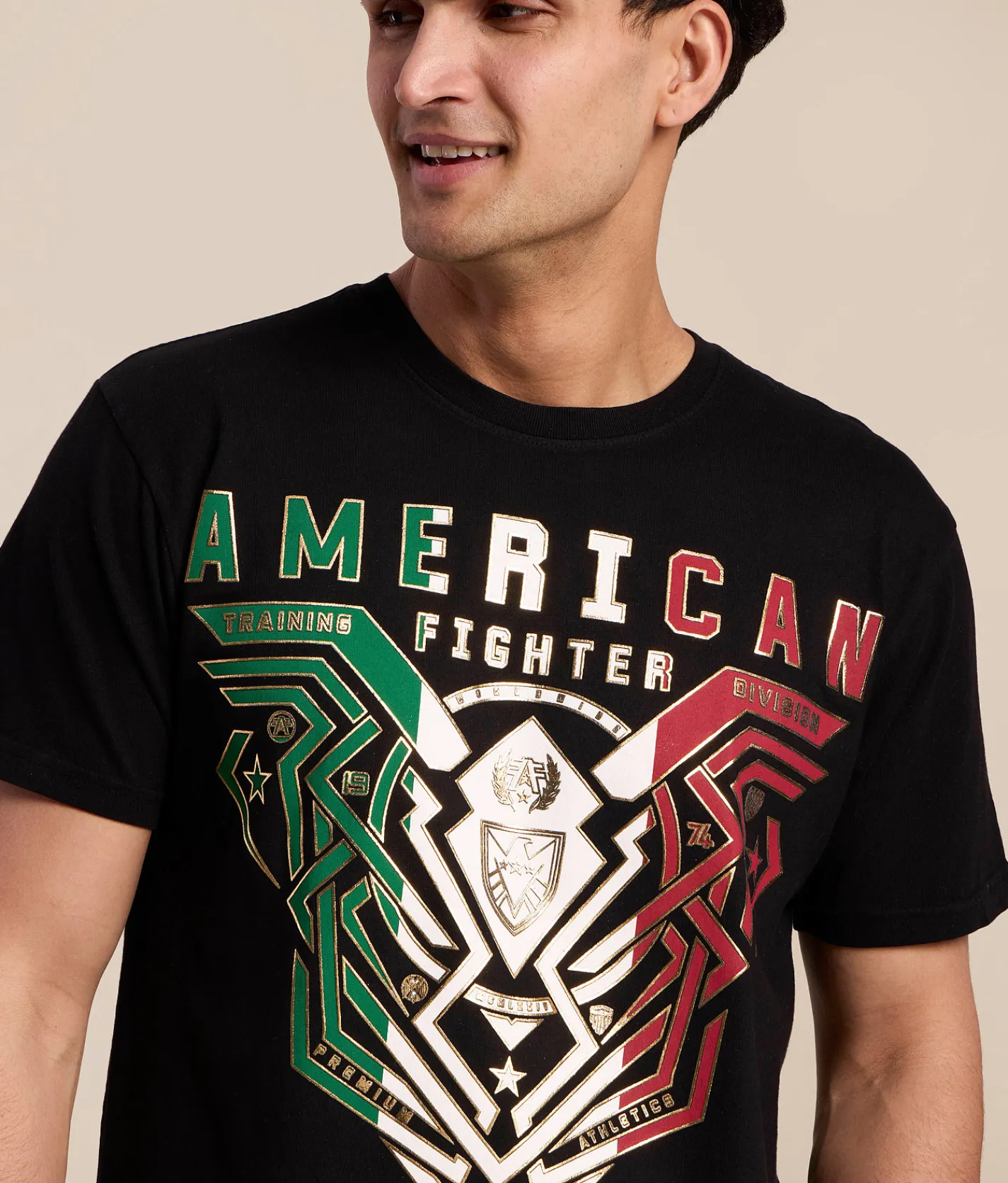 Tops|Graphic T-Shirts | American Fighter Brimley T-Shirt Black