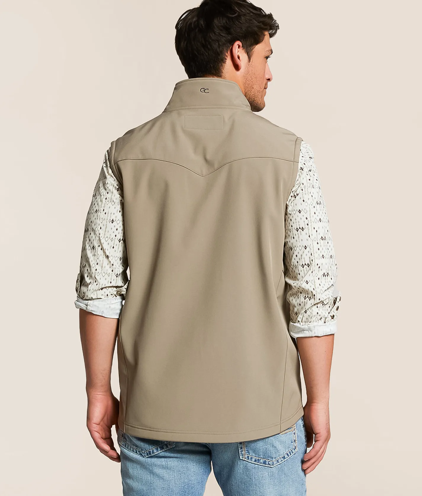 Tops|Coats & Jackets | Gentry County Softshell Vest Brindle