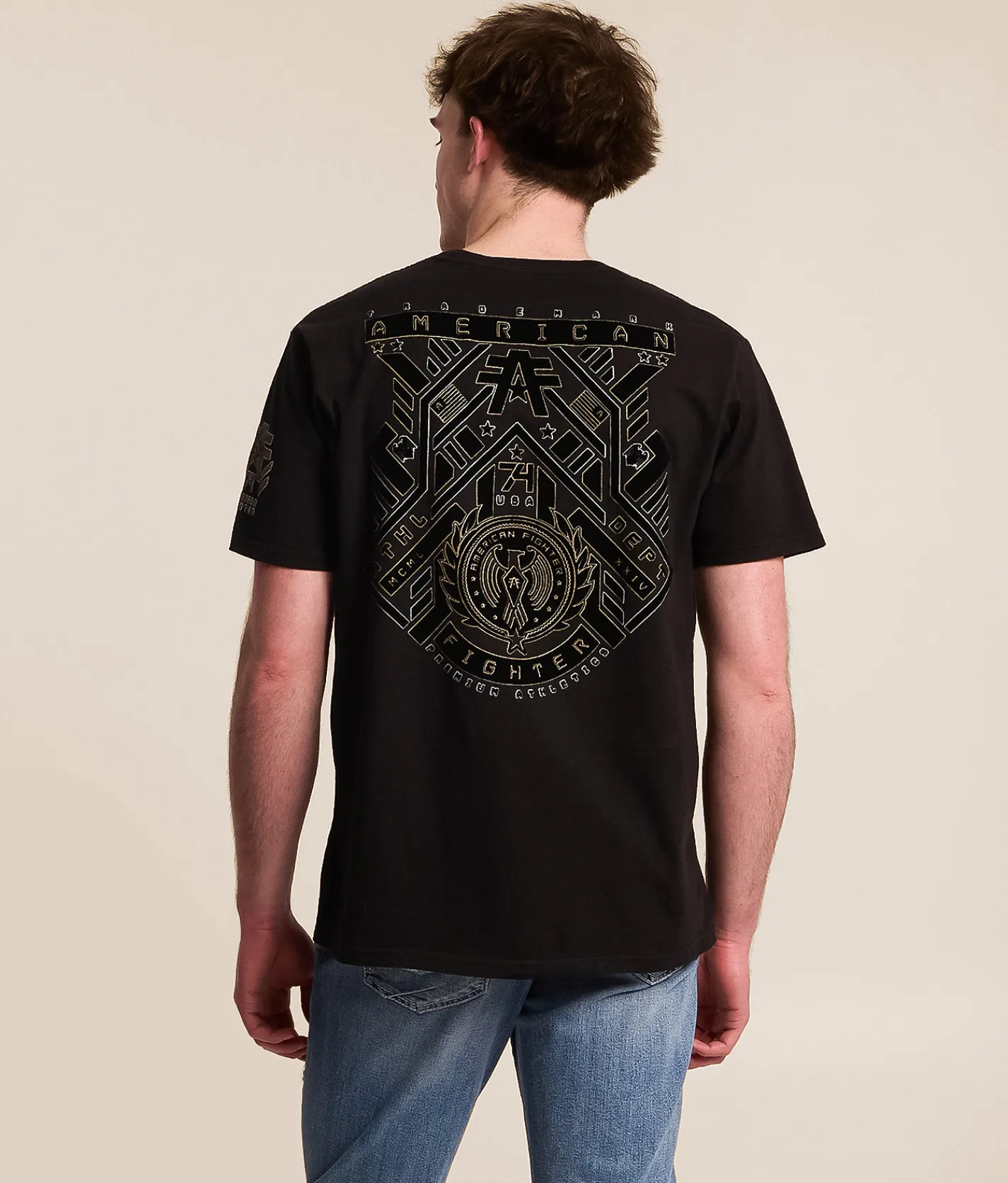 American Fighter Brinkley T-Shirt Black Outlet