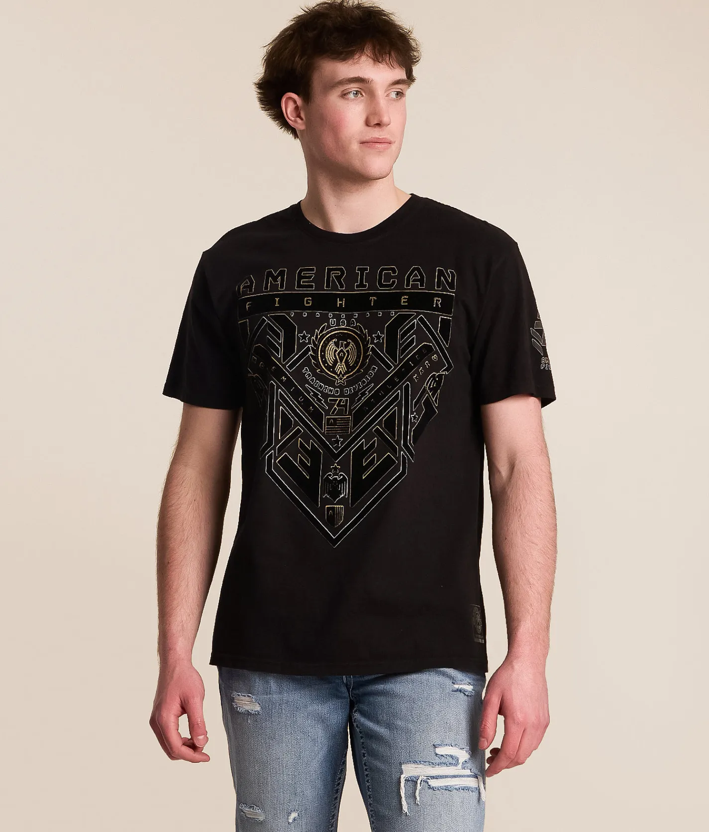 American Fighter Brinkley T-Shirt Black Outlet