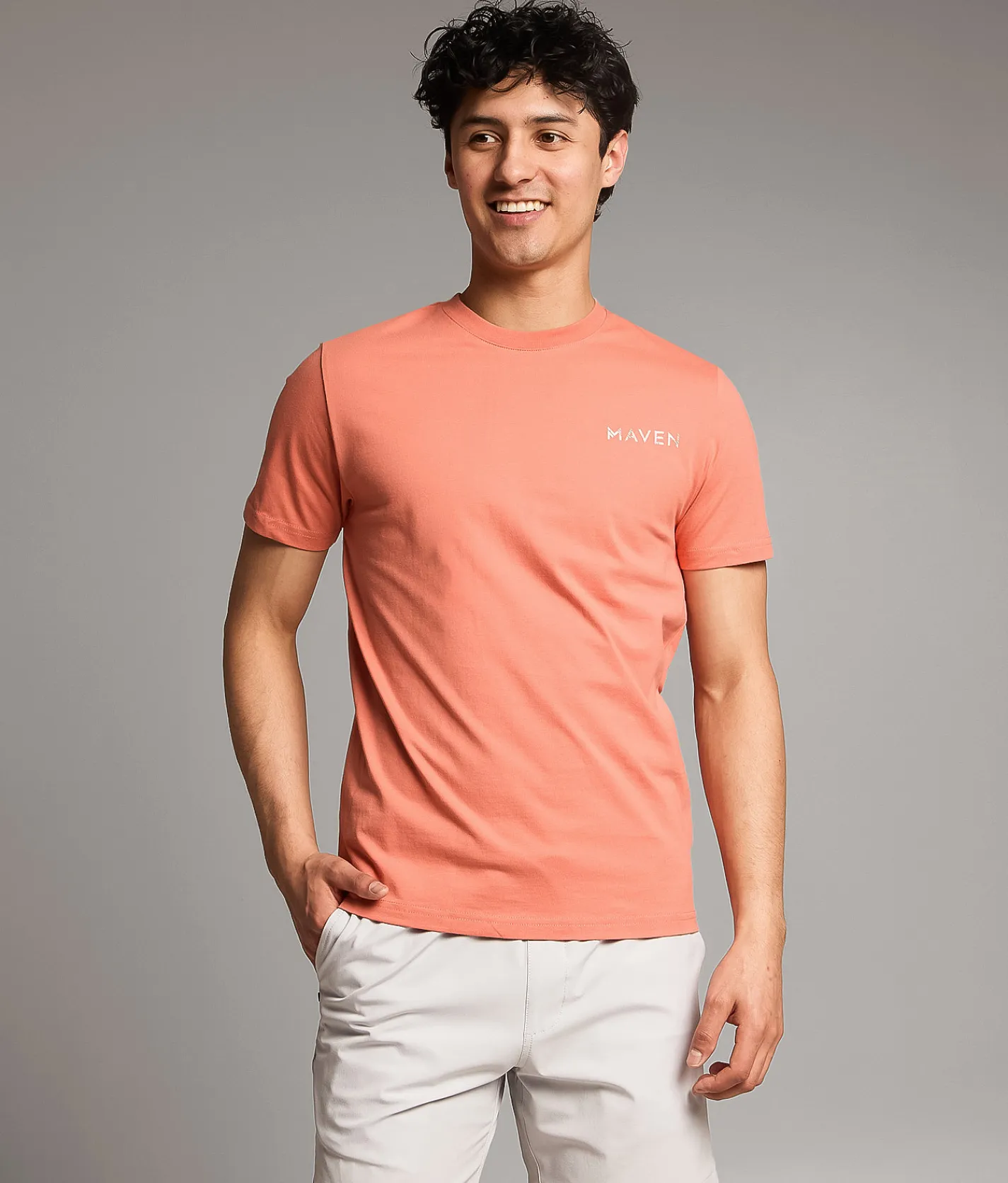 Tops|Graphic T-Shirts | Maven Co-op Brittle Badge T-Shirt Terra Cotta