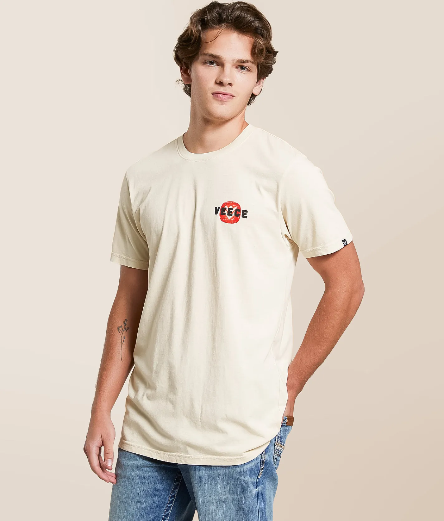 Veece Broadcast T-Shirt Sand Online
