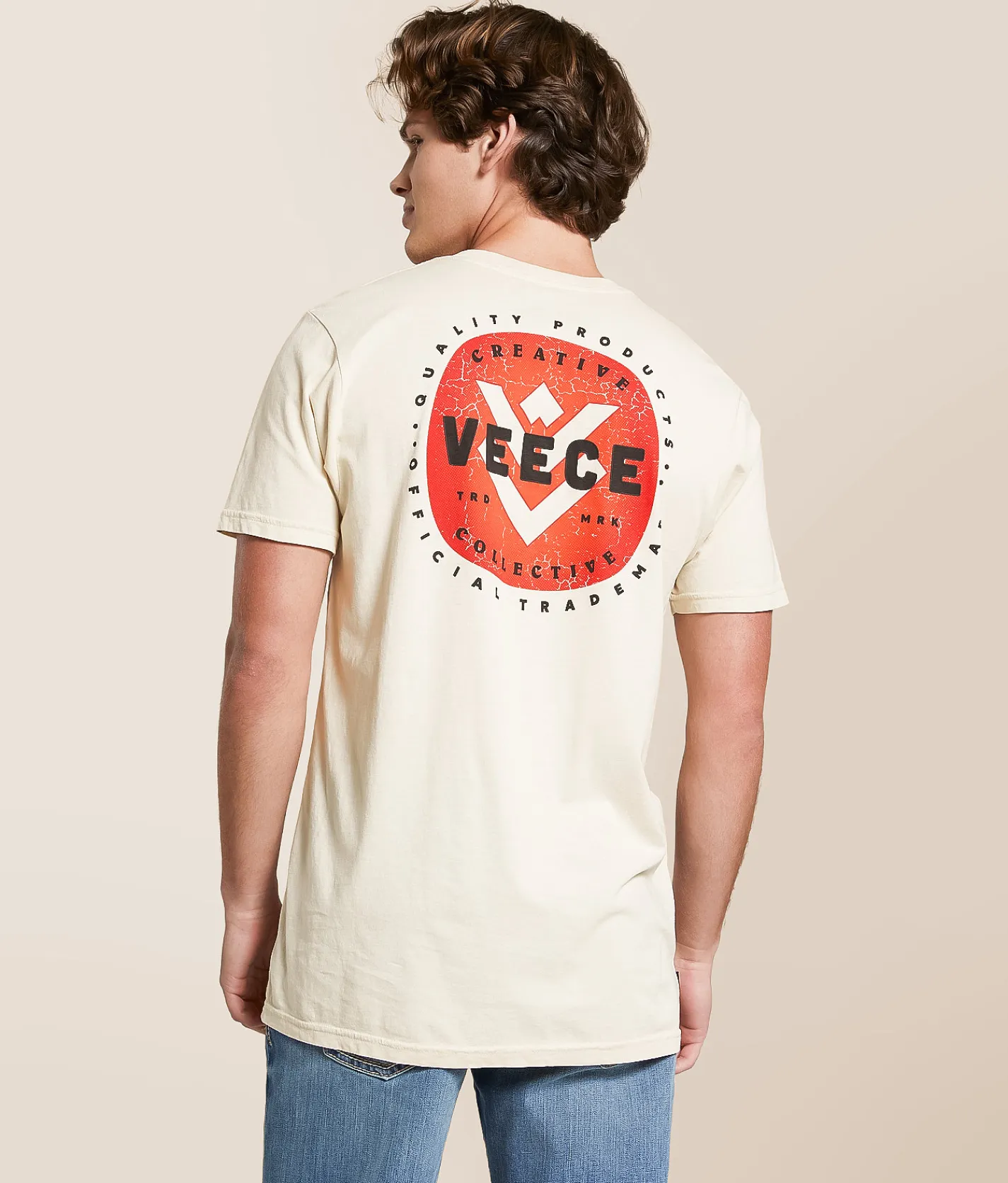 Veece Broadcast T-Shirt Sand Online