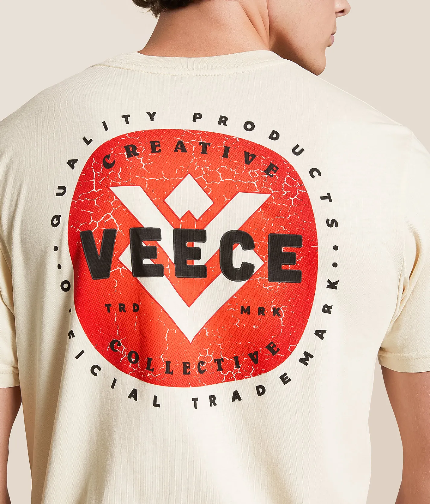 Veece Broadcast T-Shirt Sand Online
