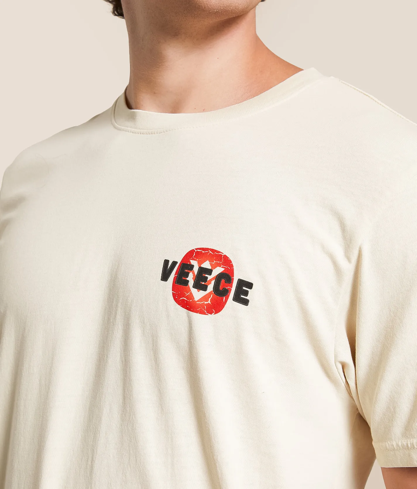 Veece Broadcast T-Shirt Sand Online