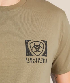 Tops|Graphic T-Shirts | Ariat Bronco Breakthru T-Shirt Fallen Rock