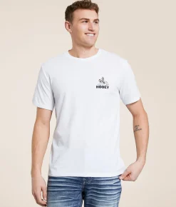 Graphic T-Shirts | Hooey Bronc T-Shirt White