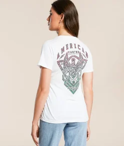 Tops | American Fighter Brookline T-Shirt White